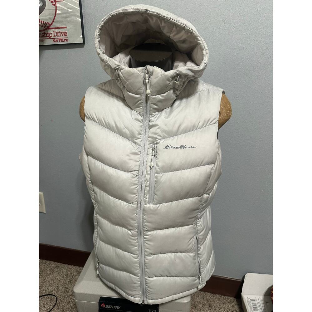Eddie Bauer Ascent Women’s Large Puffer Hooded Vest